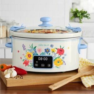 The Pioneer Woman Brilliant Blooms 6 quart slow cooker